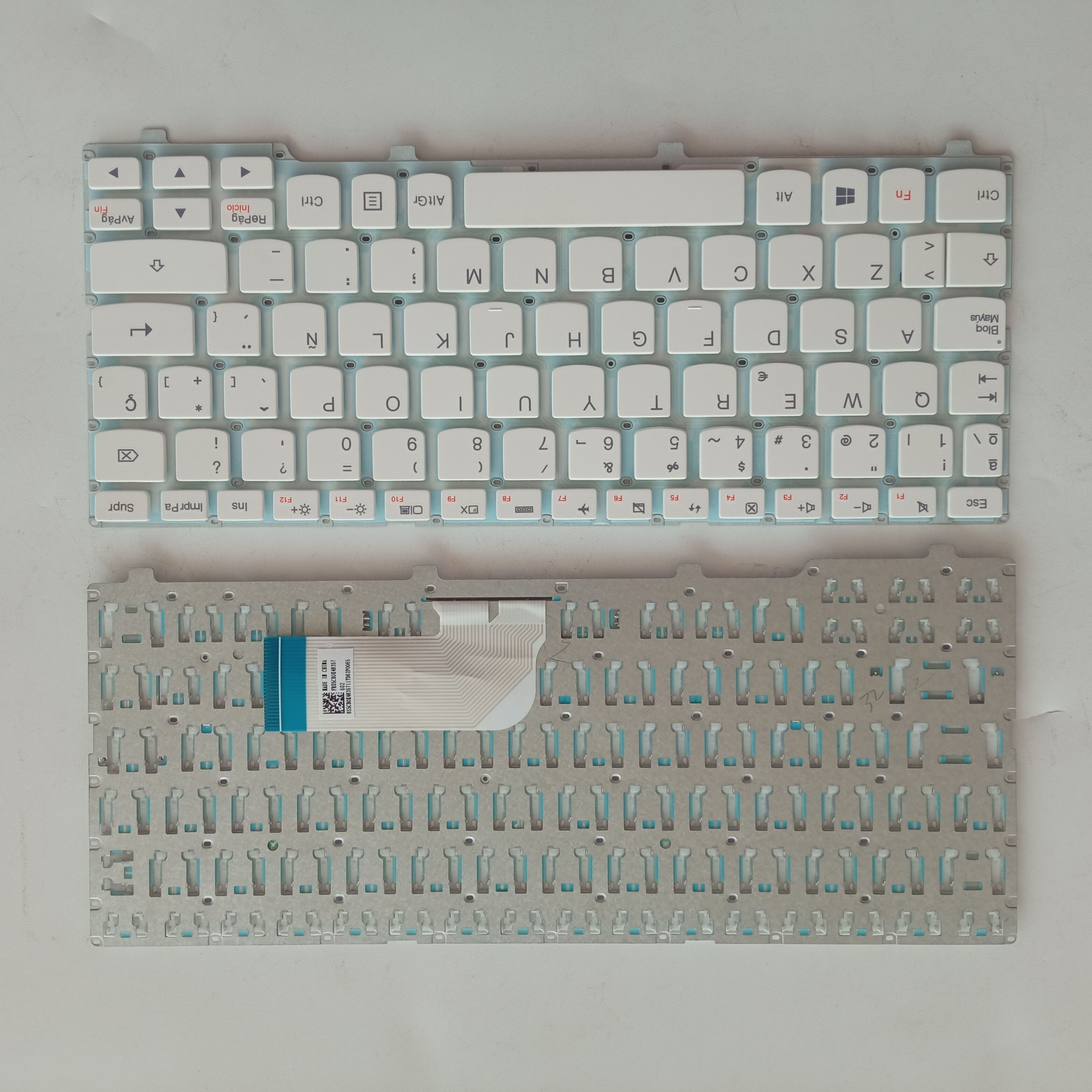 Picture of New Replacement Laptop Keyboard For LENOVO YOGA100S/100S-11 Enter WHITE SP Layout